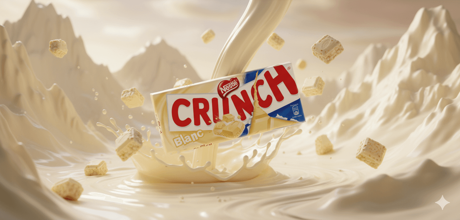 Say Yes to Sweetness – Possible Free Crunch White Chocolate!