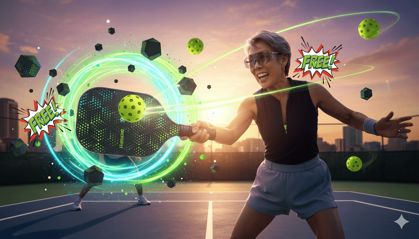 Rally Time! Score a FREE Pickleball Paddle While Supplies Last!