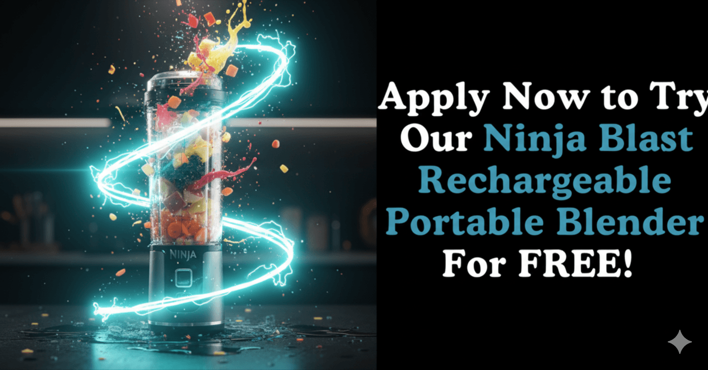 Take Smoothies on the Go – Get a Free Ninja Blast Blender!