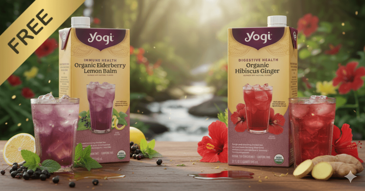 Make Every Tea Time Special with a Free Yogi Tea Concentrate!
