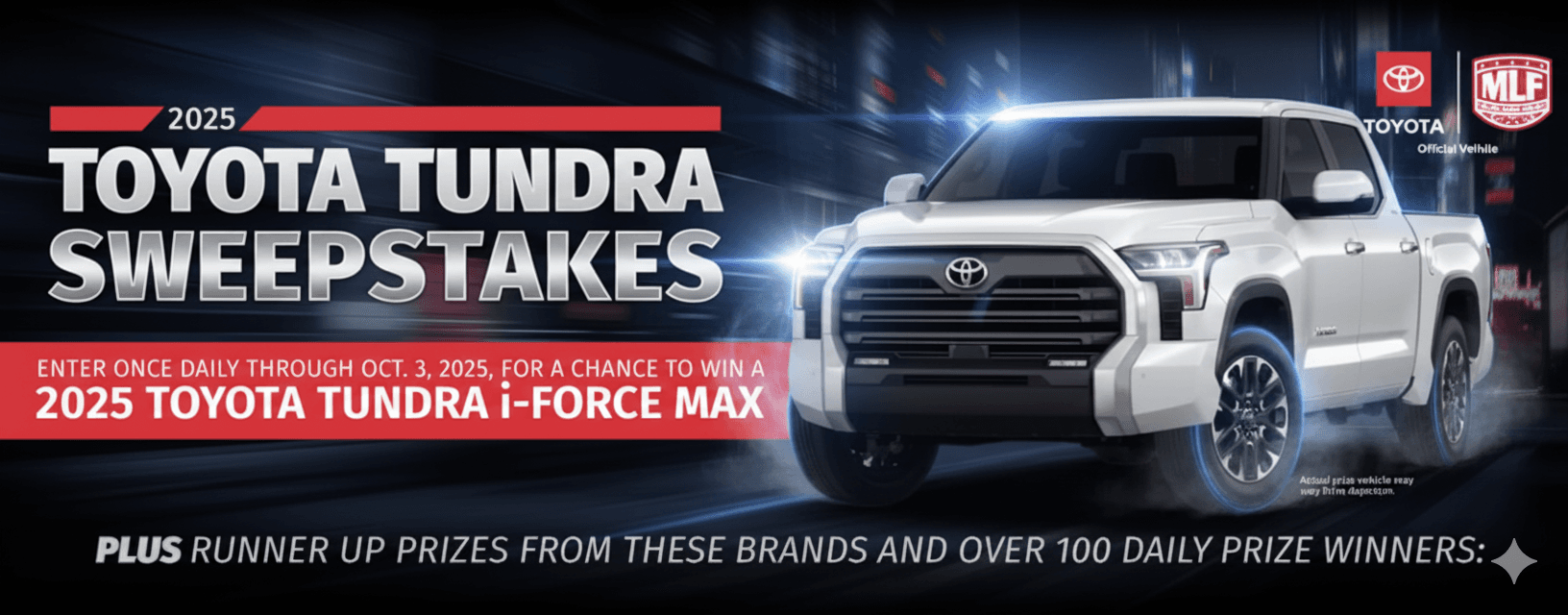 Ready to Roll? Win a 2025 Toyota 4Runner!