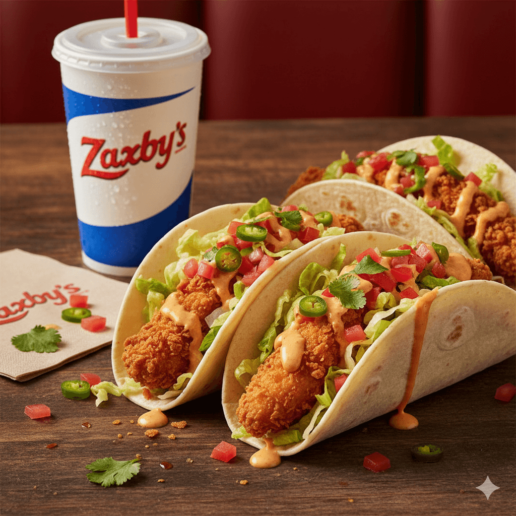 Taste Zaxby’s New Chicken Finger Taco – Totally FREE!