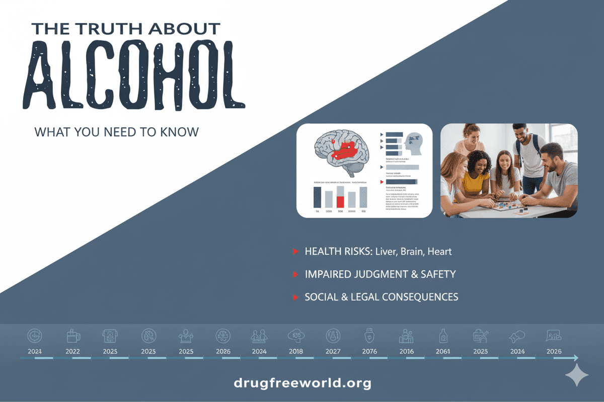 Understand Alcohol Better – FREE The Truth About Alcohol Booklet!
