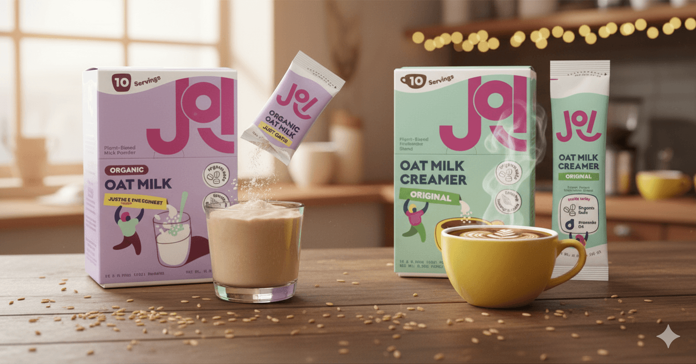 Creamy, Dreamy & FREE – Try JOI Oat Milk or Creamer Today!
