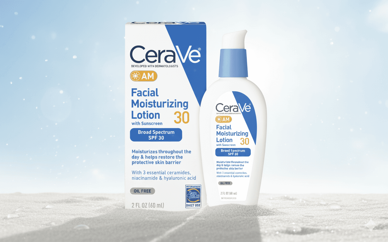 Hydration + Sun Protection – FREE CeraVe AM Lotion Sample!