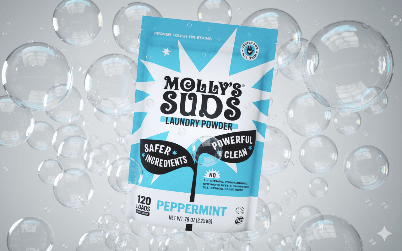 Laundry Day Win – Get Molly’s Suds FREE After Cash Back at H-E-B!