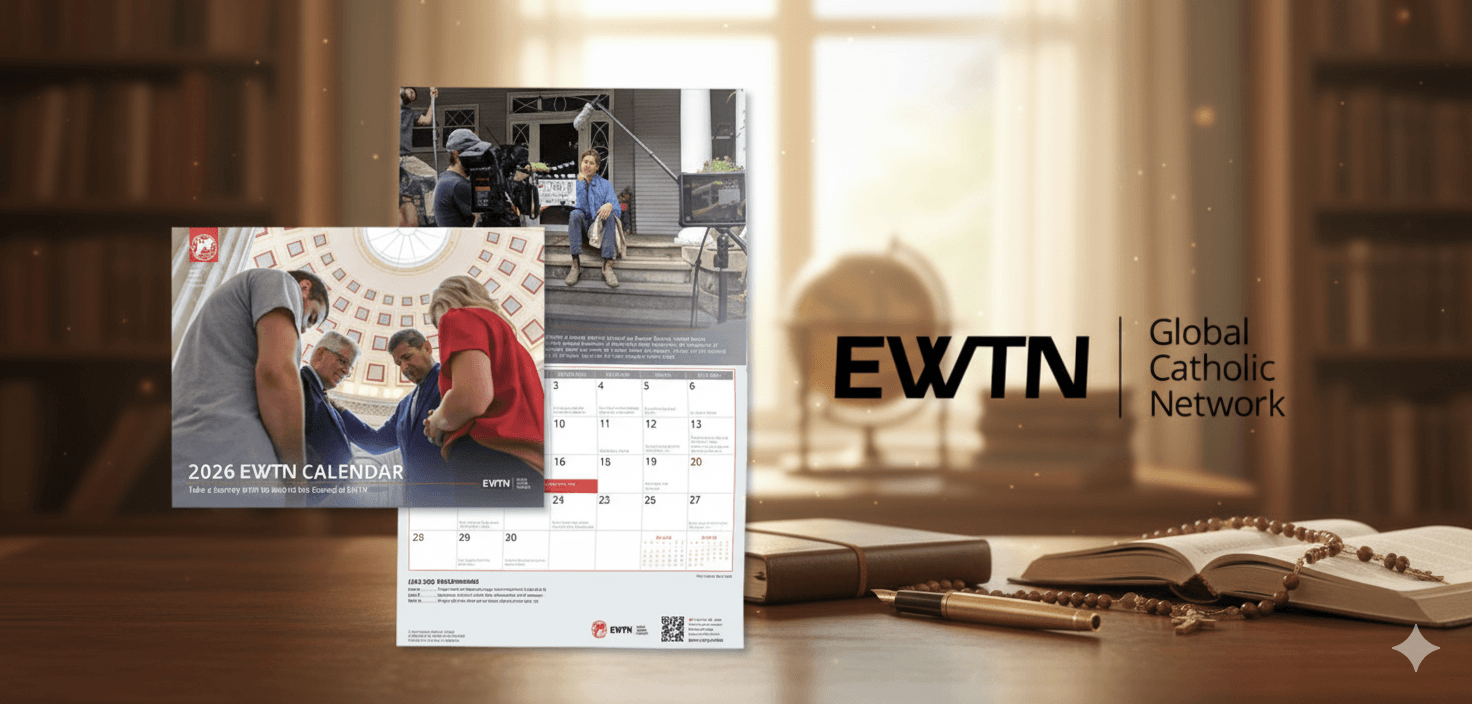 Your Year, Guided by Grace — Get the FREE 2026 EWTN Calendar!
