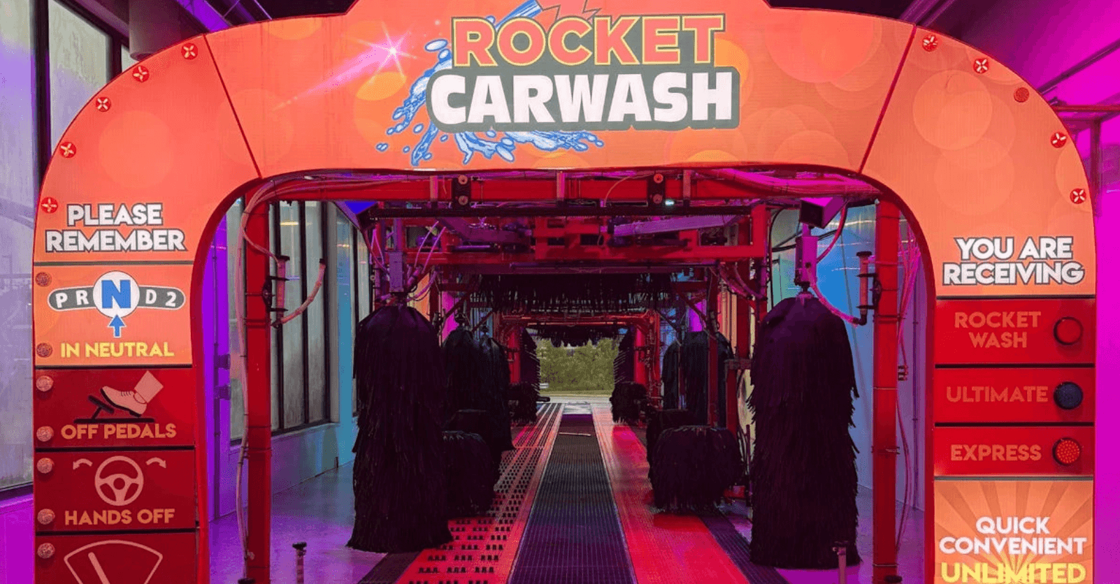 Rocket Carwash is Giving Away FREE Car Washes!