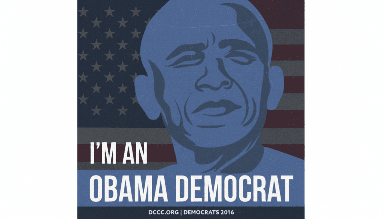 Rep Your Values – FREE "I'm an Obama Democrat" Sticker!