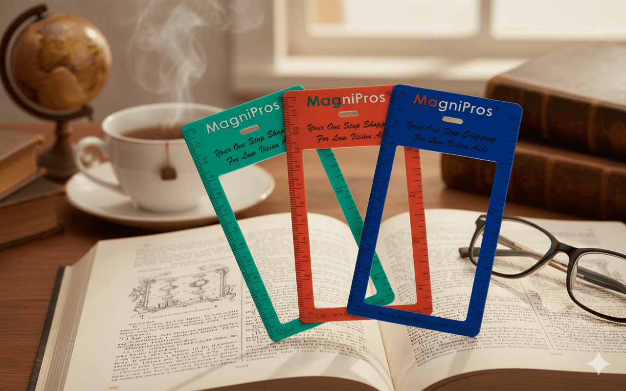 Make Reading Easier – FREE Magnifier Bookmarks + Shipping!