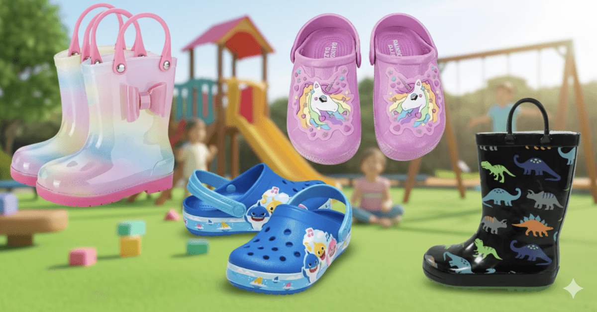 Perfect for Puddle Jumping – FREE Kids’ Rain Boots!