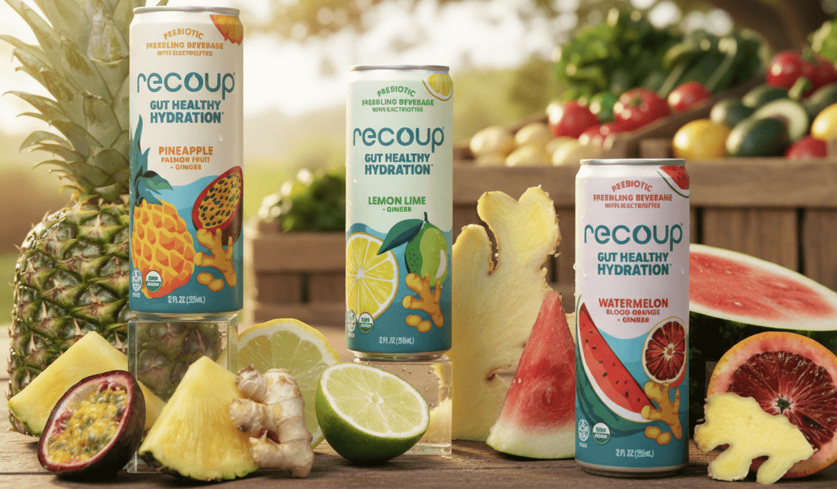 Sprouts Deal: Free Recoup Gut Healthy Hydration with Cash Back!