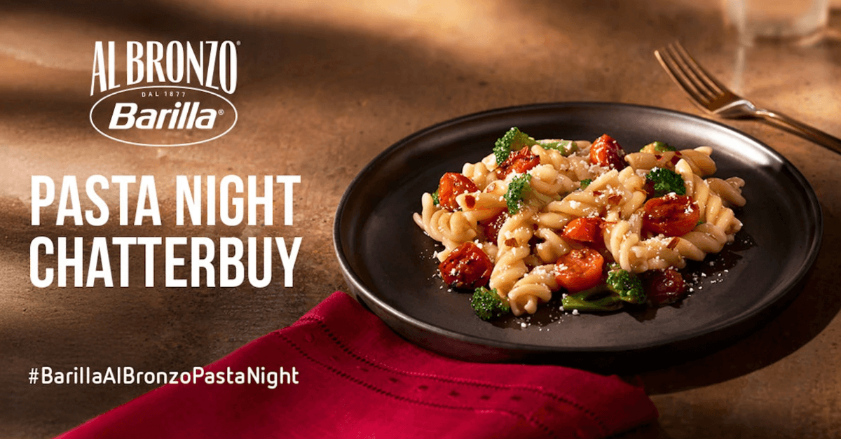 Get Saucy: FREE Barilla Al Bronzo Pasta Night Kit from Chatterbuy