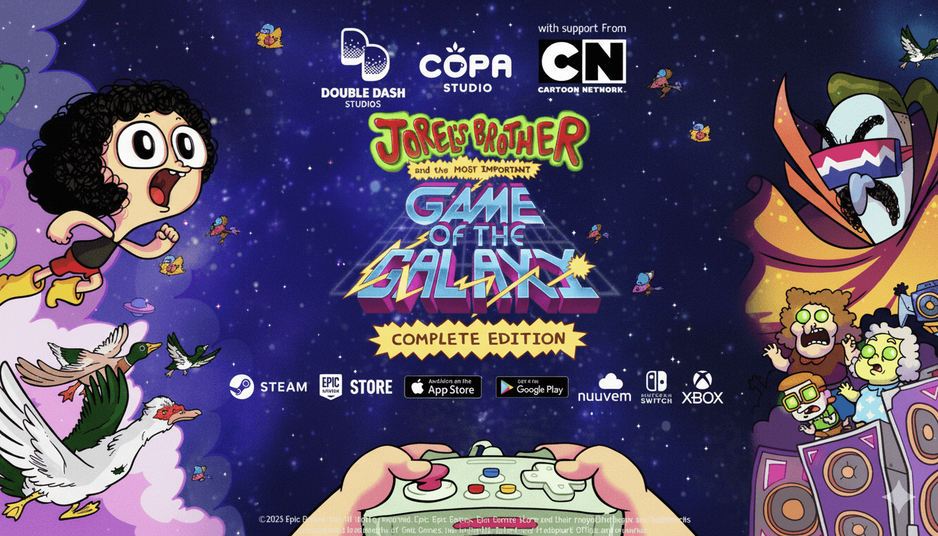 Free Game Drop: Jorel’s Brother and the Galaxy’s Biggest Challenge