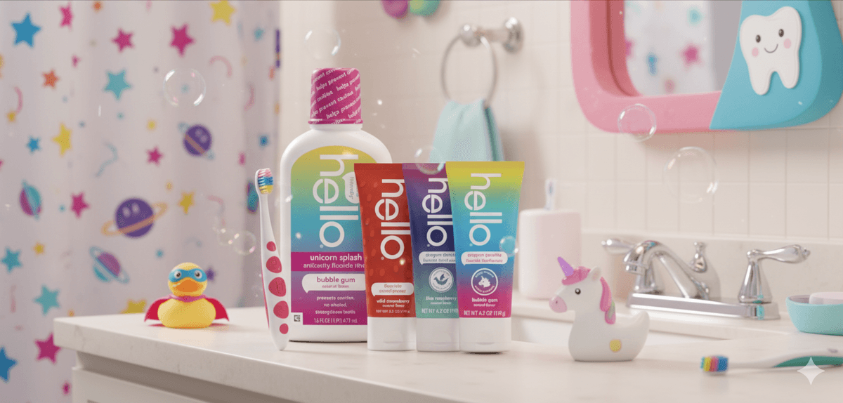 Free Fun for Tiny Teeth – Hello Kids Oral Care Kit!