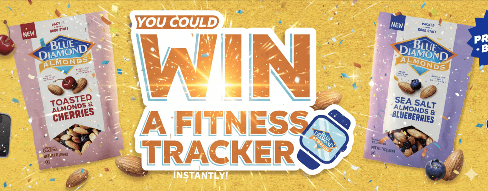 Blue Diamond Growers Is Giving Away Fitness Prizes!