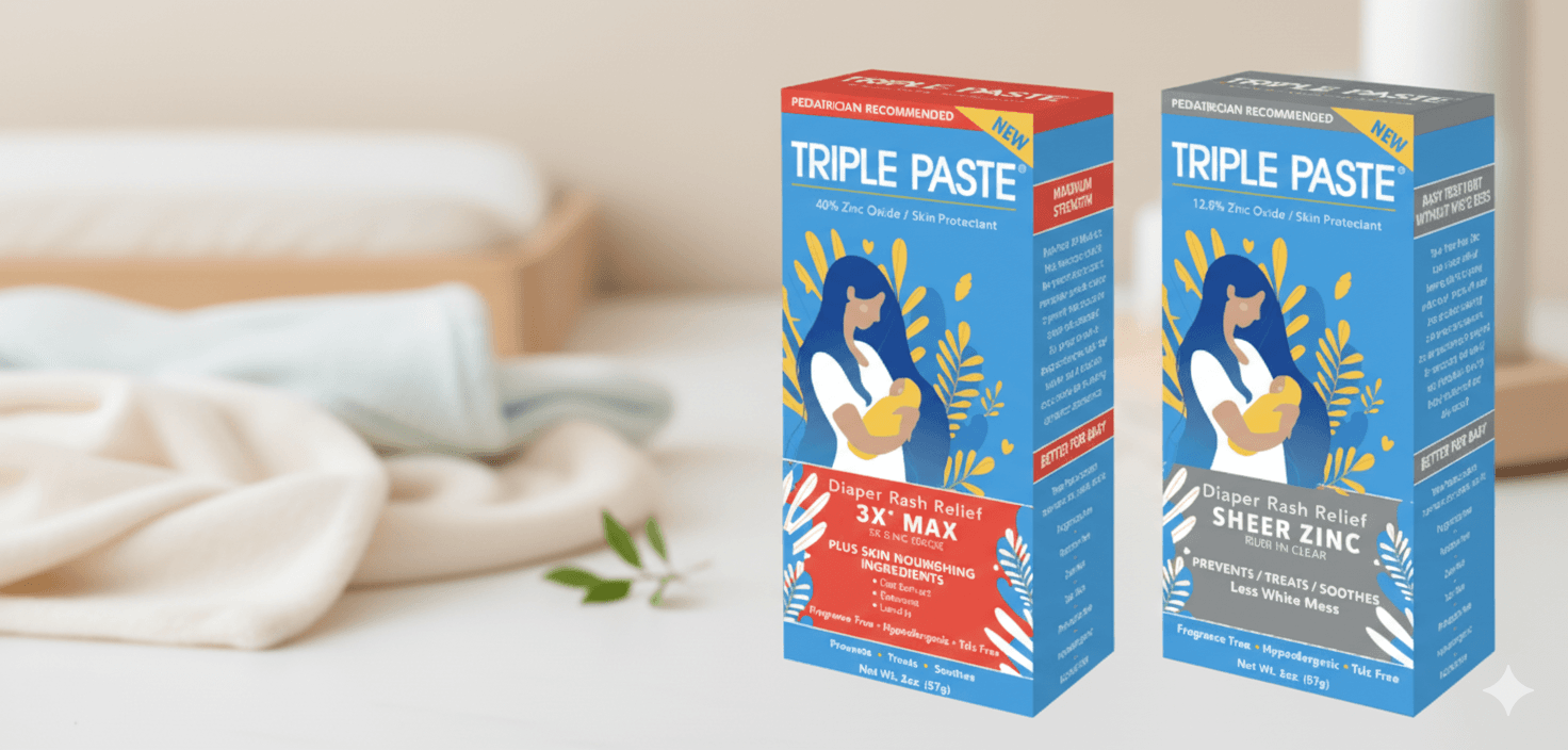 Triple Paste to the Rescue – FREE Diaper Rash Cream for Trial!