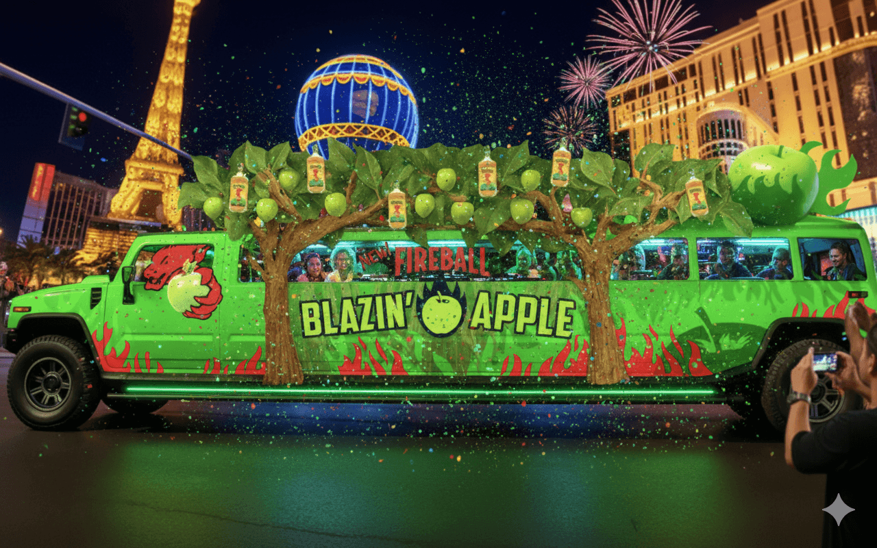 First Come, First Ride – Free Fireball Limo in Vegas!