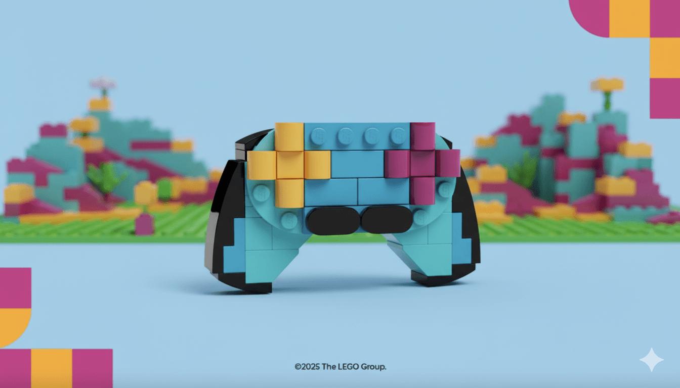 Build, Play, Repeat – Free LEGO Gaming Controller Event!