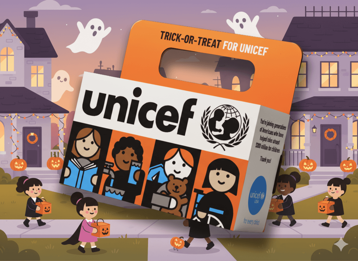 Order Now – Free UNICEF Boxes & Posters for Halloween!
