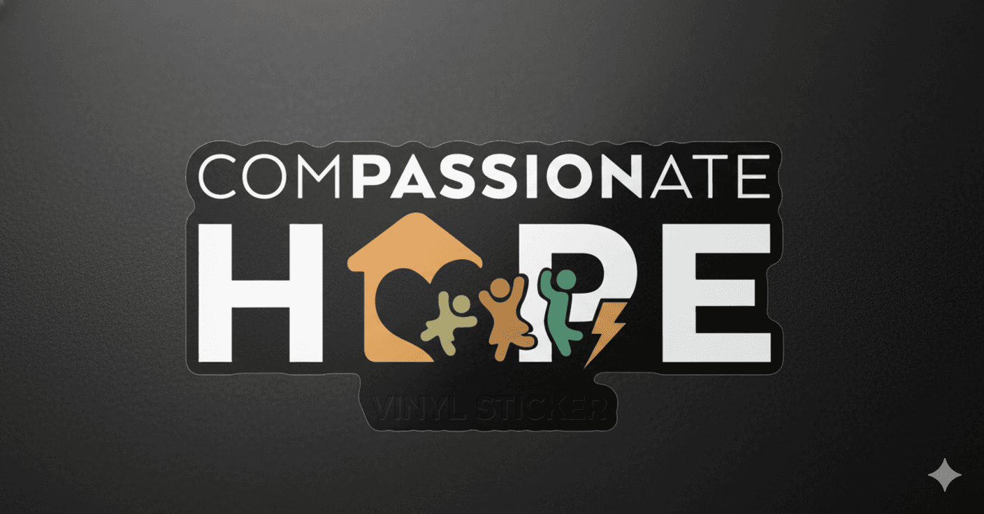 A Small Sticker, A Big Message – Free from Compassionate Home