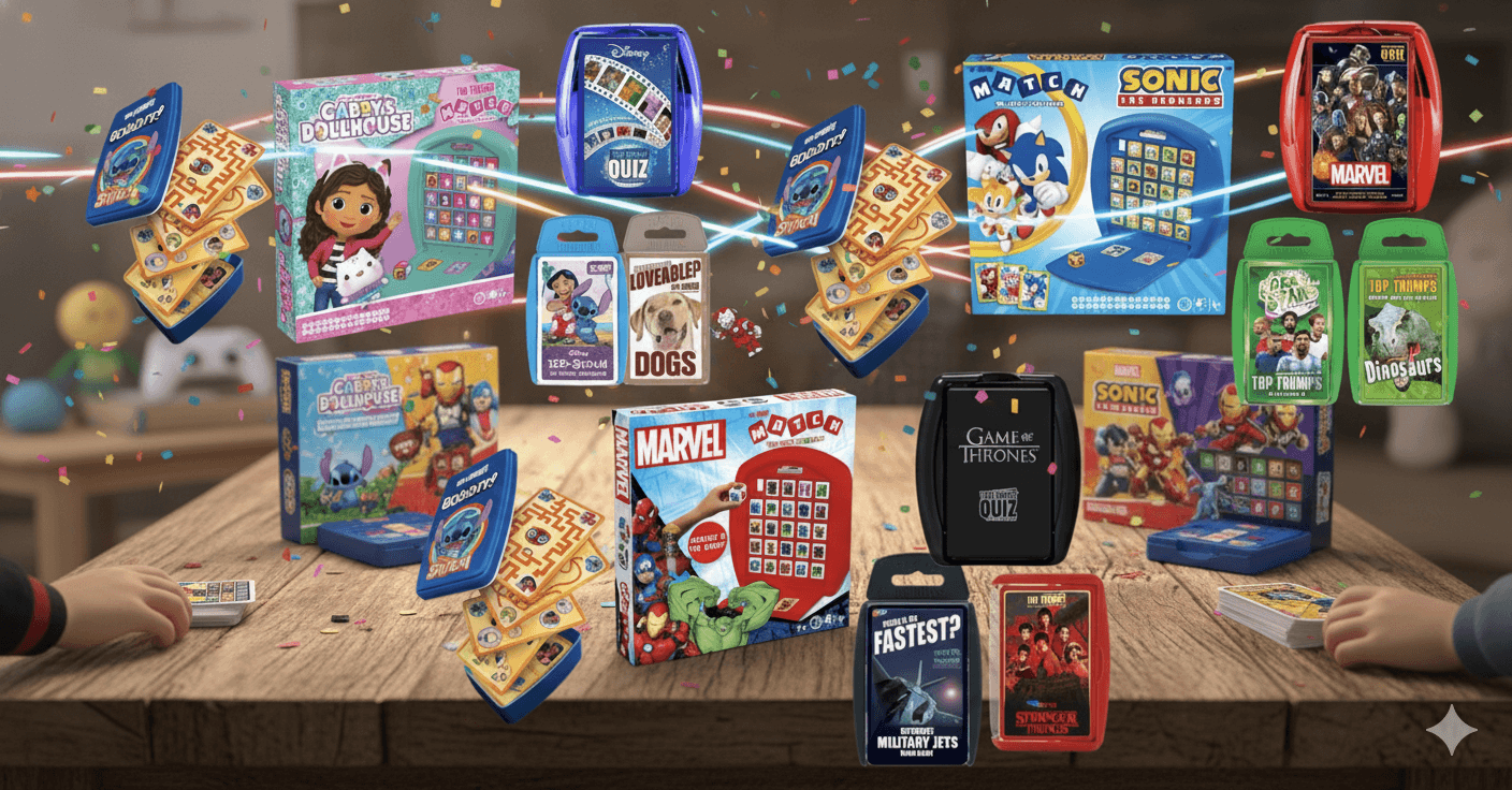 Level Up Your Game Night with a FREE Top Trumps Pack!