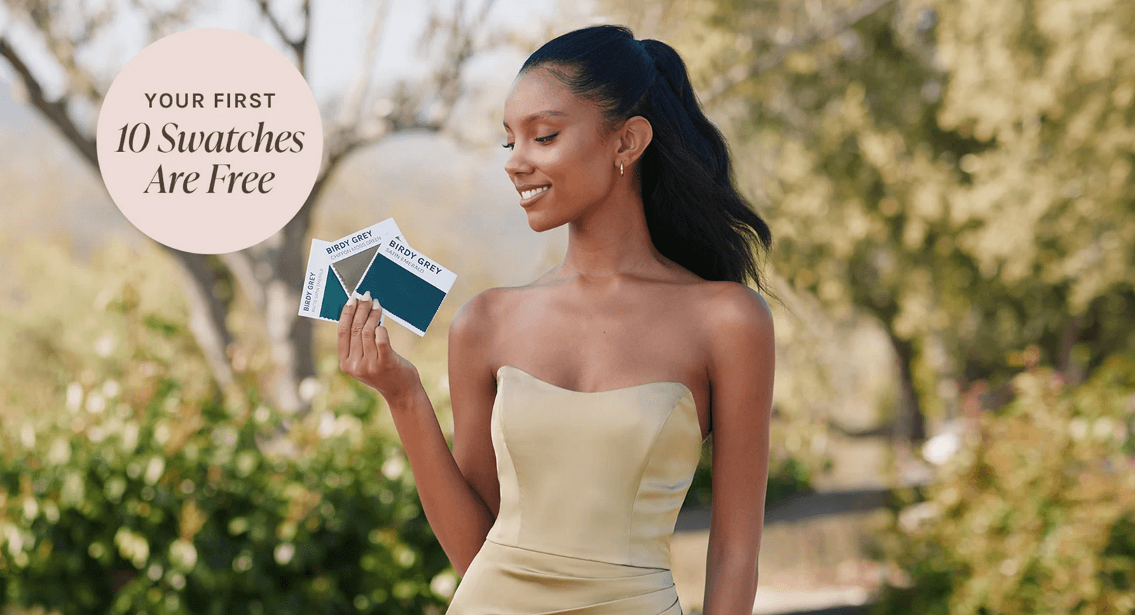 Planning a Wedding? Get 10 FREE Swatches from Birdy Grey!