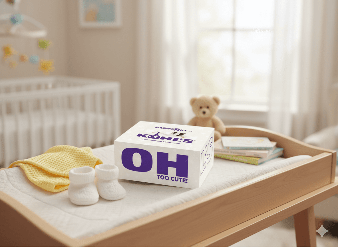 Welcome Baby with a Free Babies R Us Box – Just Cover Shipping at Kohl’s