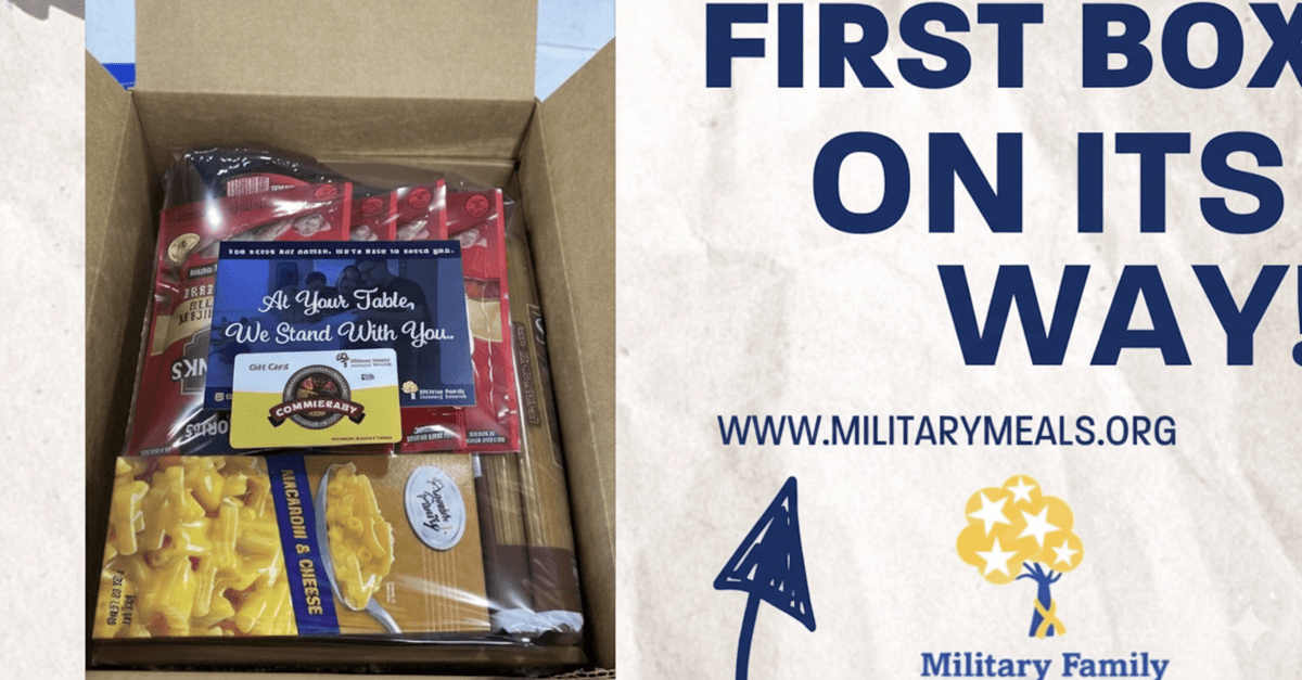 Serving Those Who Serve – Free Grocery Box & Gift Card Available