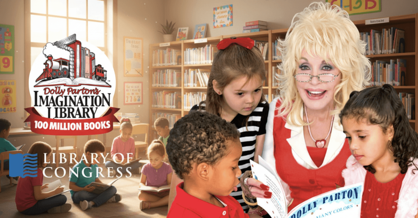 Dolly Parton’s Imagination Library – Free Monthly Books!