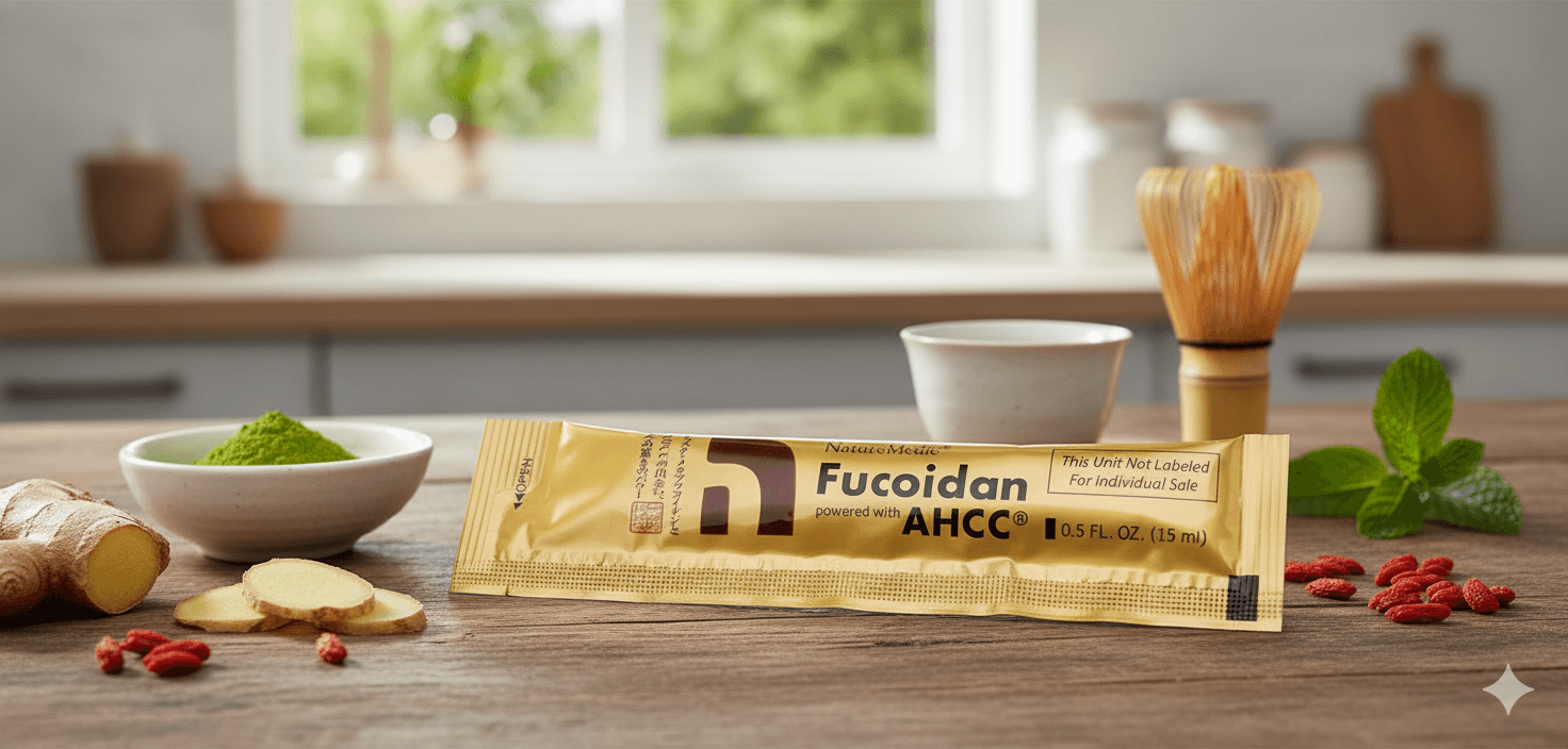 NatureMedic® Fucoidan with AHCC® – Free Sample Available Now!
