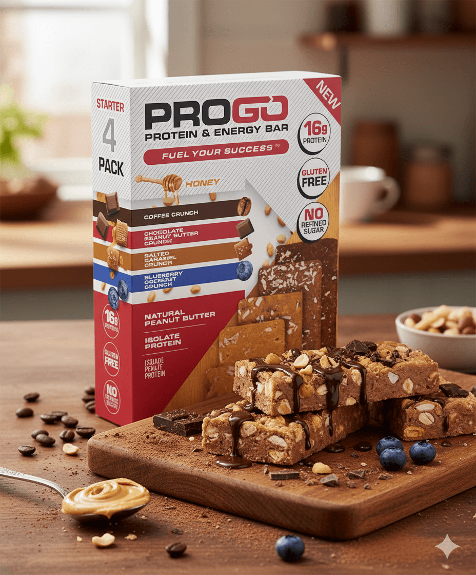 Fuel Your Workouts with a FREE 4-Pack of ProGo Protein Bars!