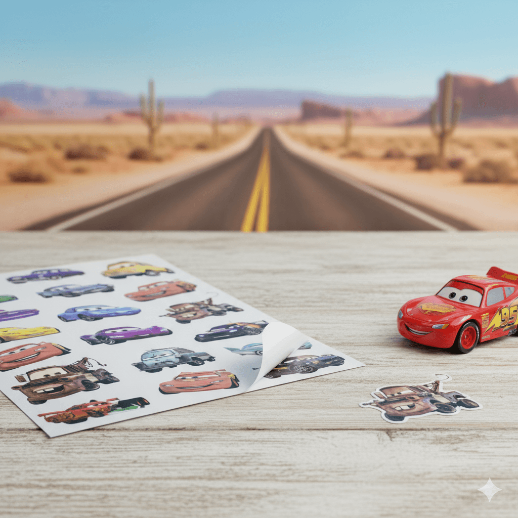 Fun & Free! Disney Stickers + Health Tracking Book Giveaway