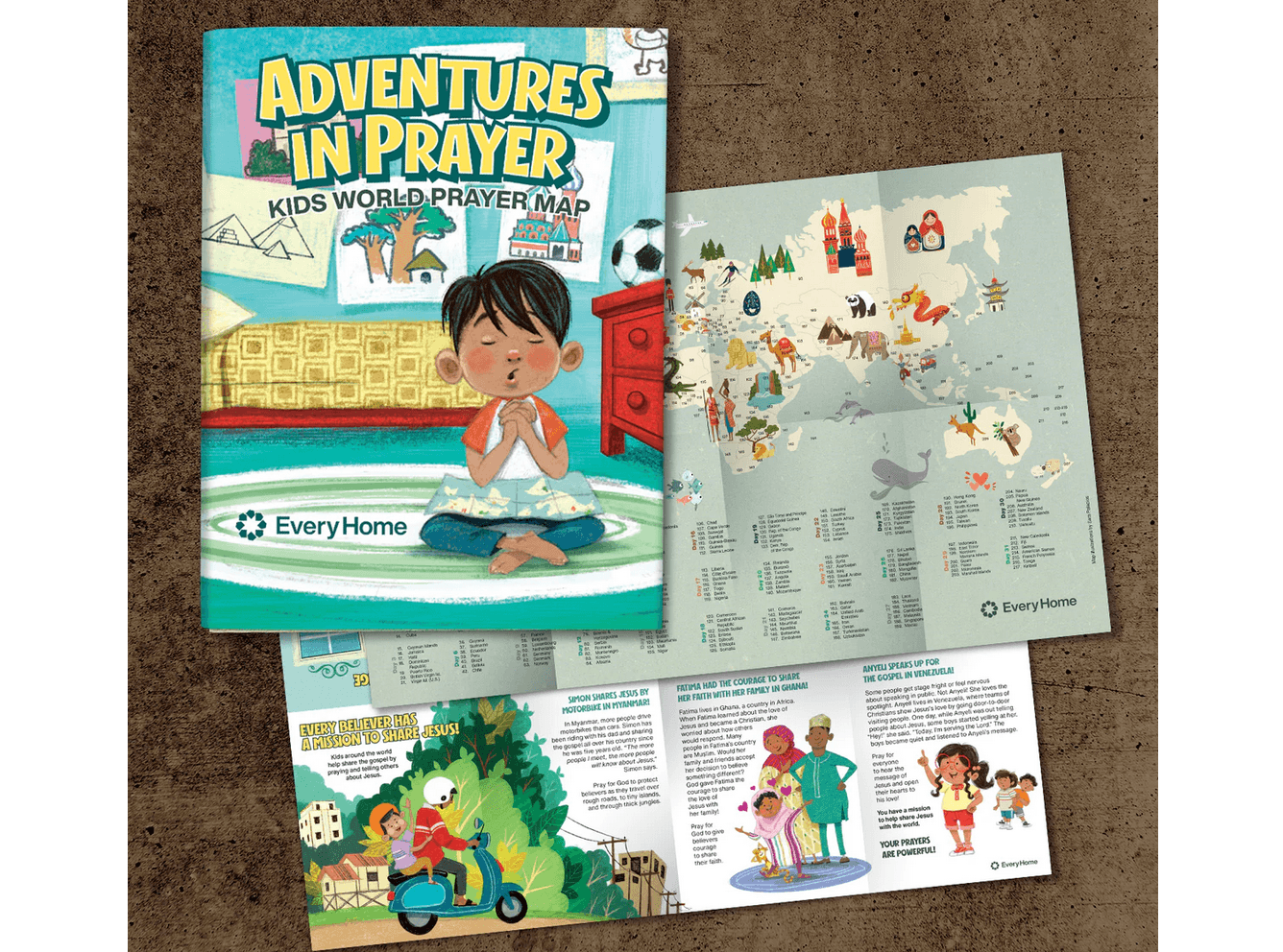 Step-by-Step: Claim Your FREE Kid’s World Prayer Map