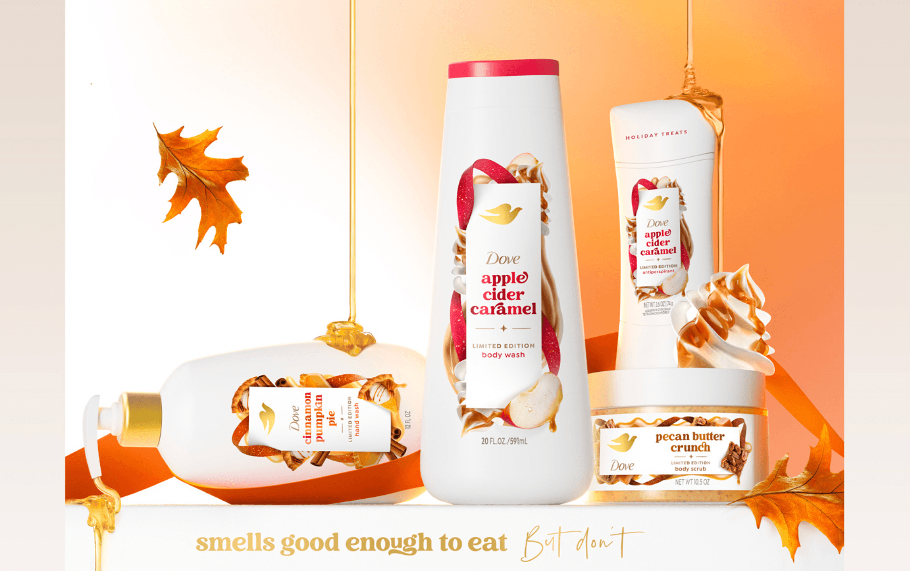 Your Free Fall Essentials: 2 Dove Treats via Cash Back