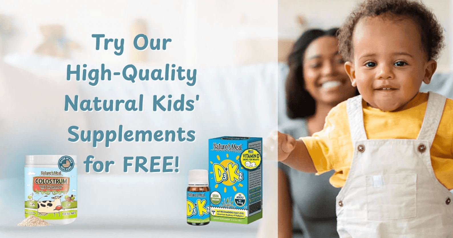 Make Healthy Habits Easy — Free Nature’s Meal for Kids!