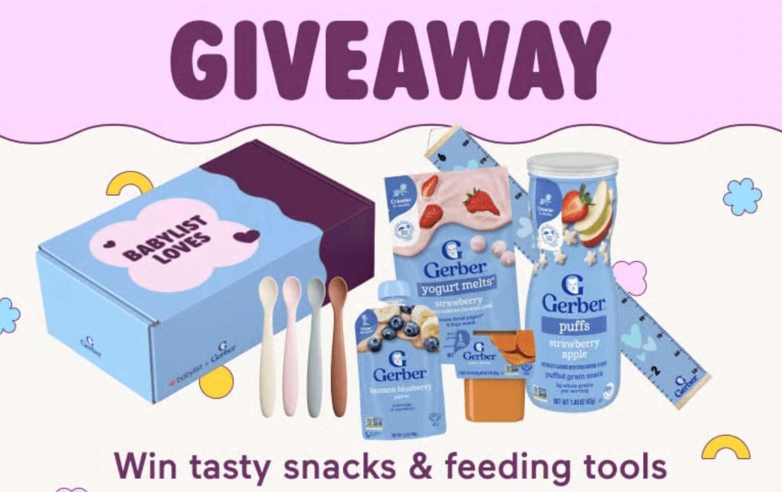 Bundle of Joy Sweepstakes from Babylist & Gerber