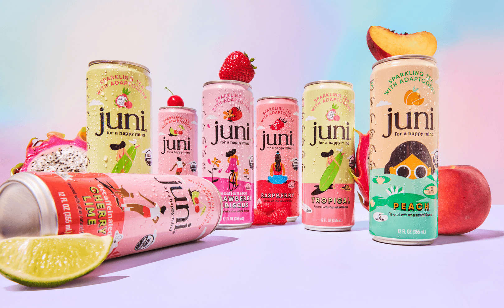 Refresh & Reset: Free Juni Adaptogenic Sparkling Tea After Cash Back