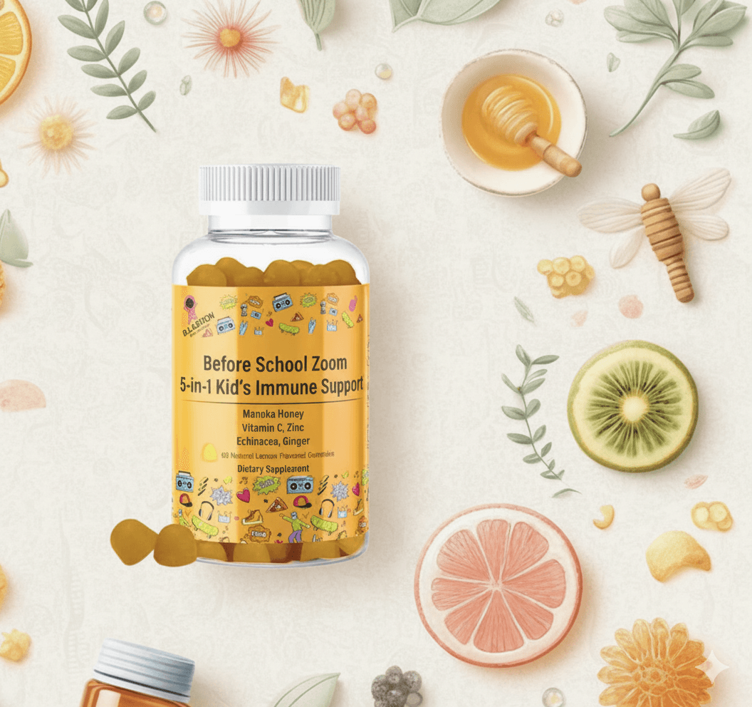 Peace of Mind for Parents — Free 5-in-1 Immune Gummies!