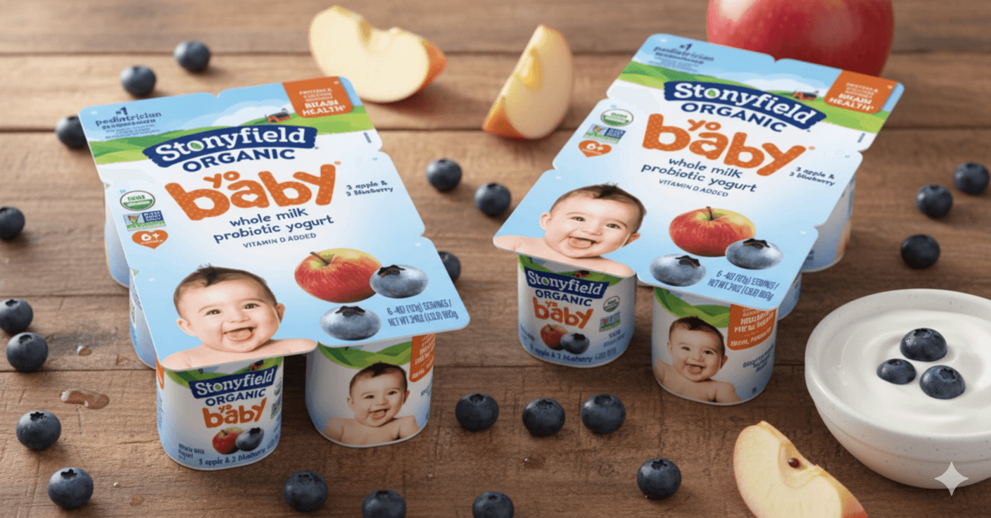 Healthy, Organic & Free — Stonyfield YoBaby Multipack Offer