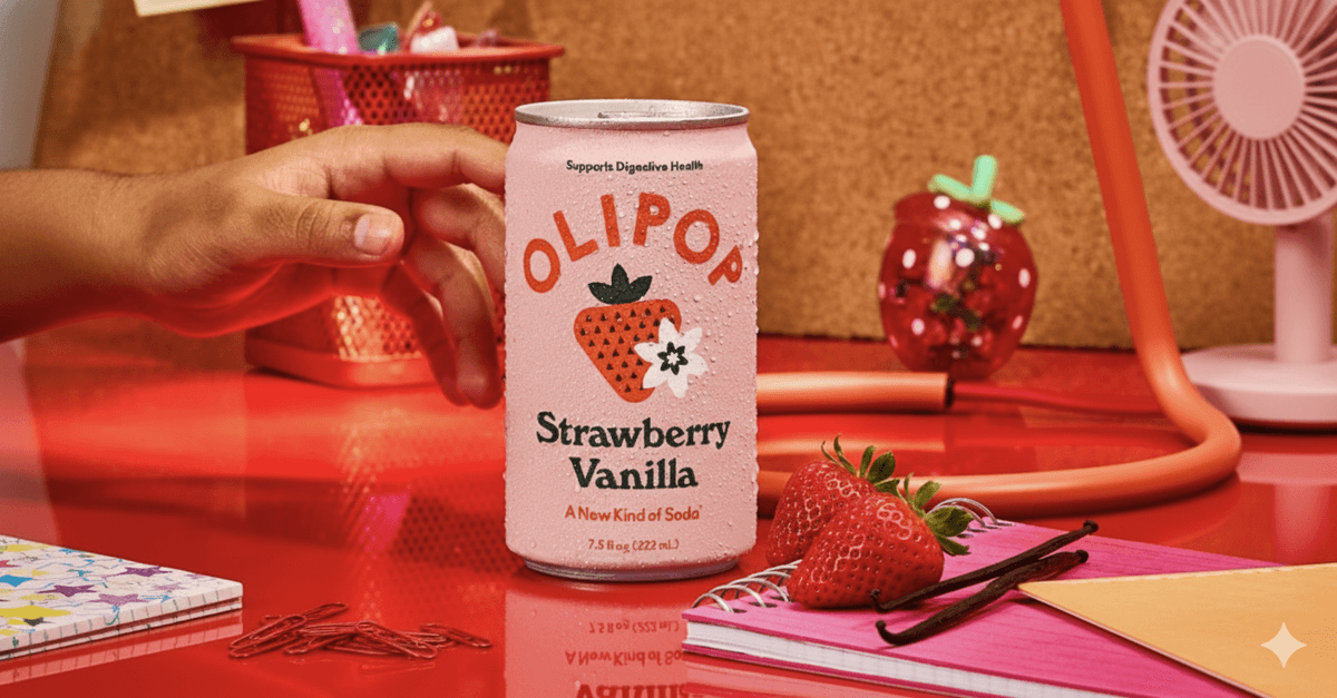 A Sweet Treat for Free — 12 oz. OLIPOP!