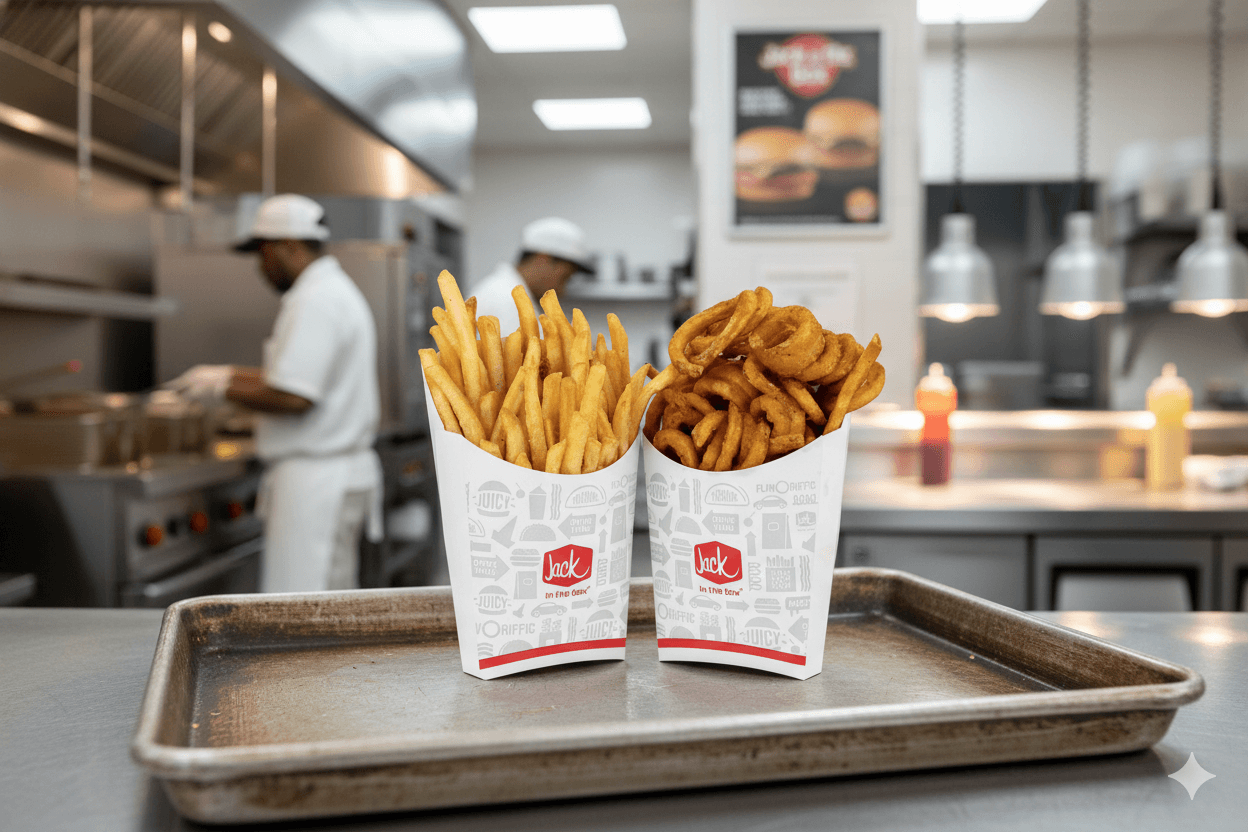 Any Size, All Yours — Free Fries Every Friday!