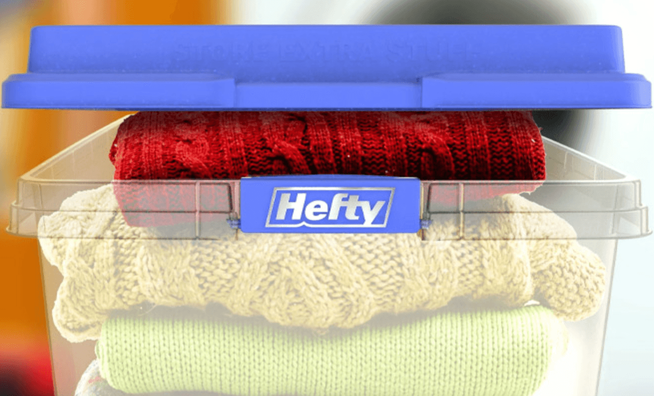 Organize for Free – Hefty 72-Quart Storage Bin Giveaway!