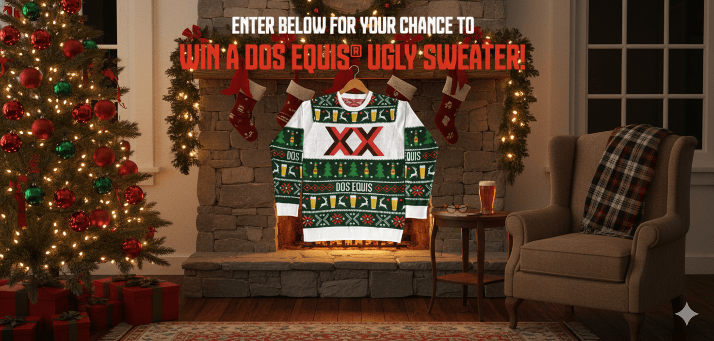 Sweater Up! Win a Dos Equis Ugly Sweater