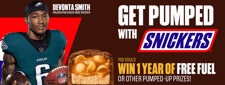 You’re Not You Without a Win – Snickers NFL Sweepstakes