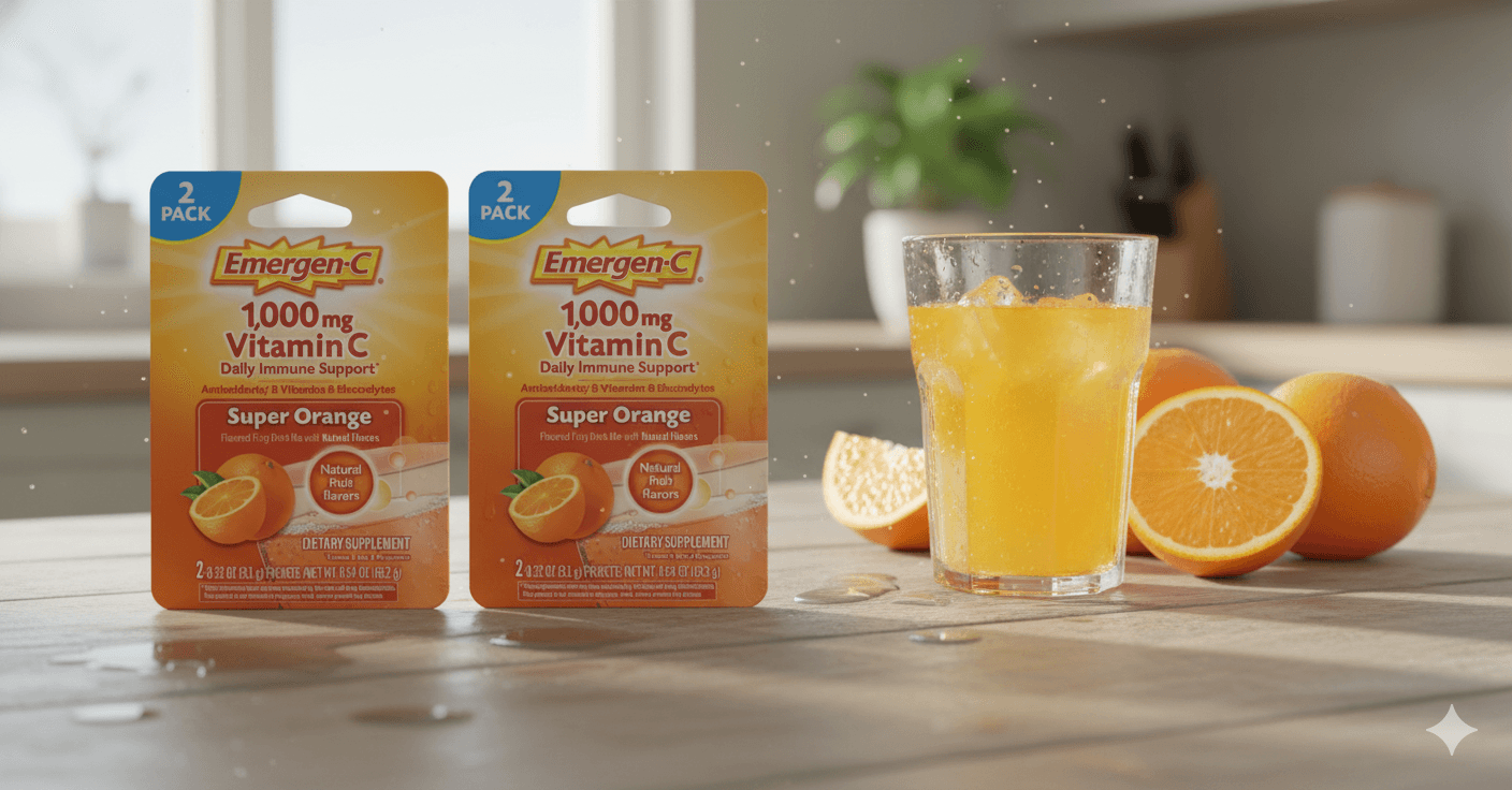 Walmart Freebie: Emergen-C Vitamin C Powder Up to 3 Packs
