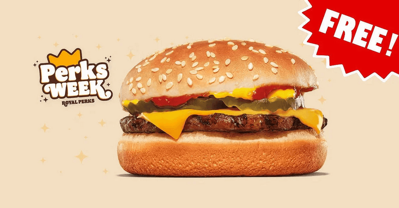 Burger King Freebie Week! Grab FREE Favorites Daily!