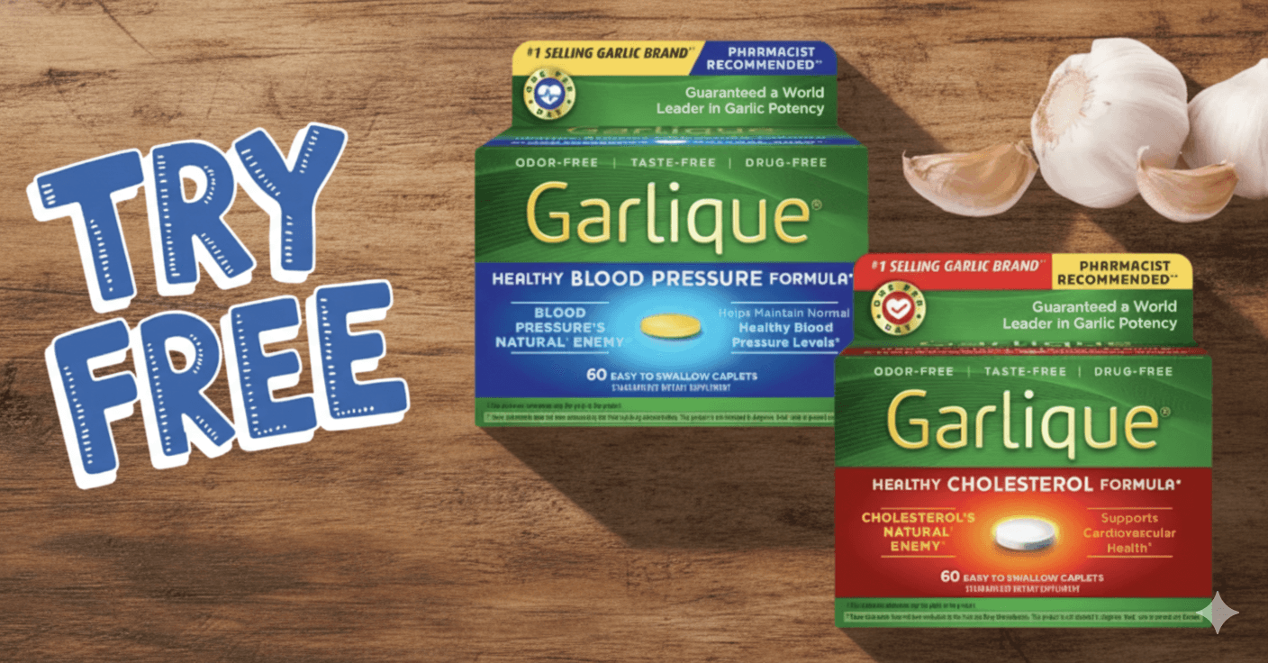 Try Garlique Risk-Free with a Complimentary Sample