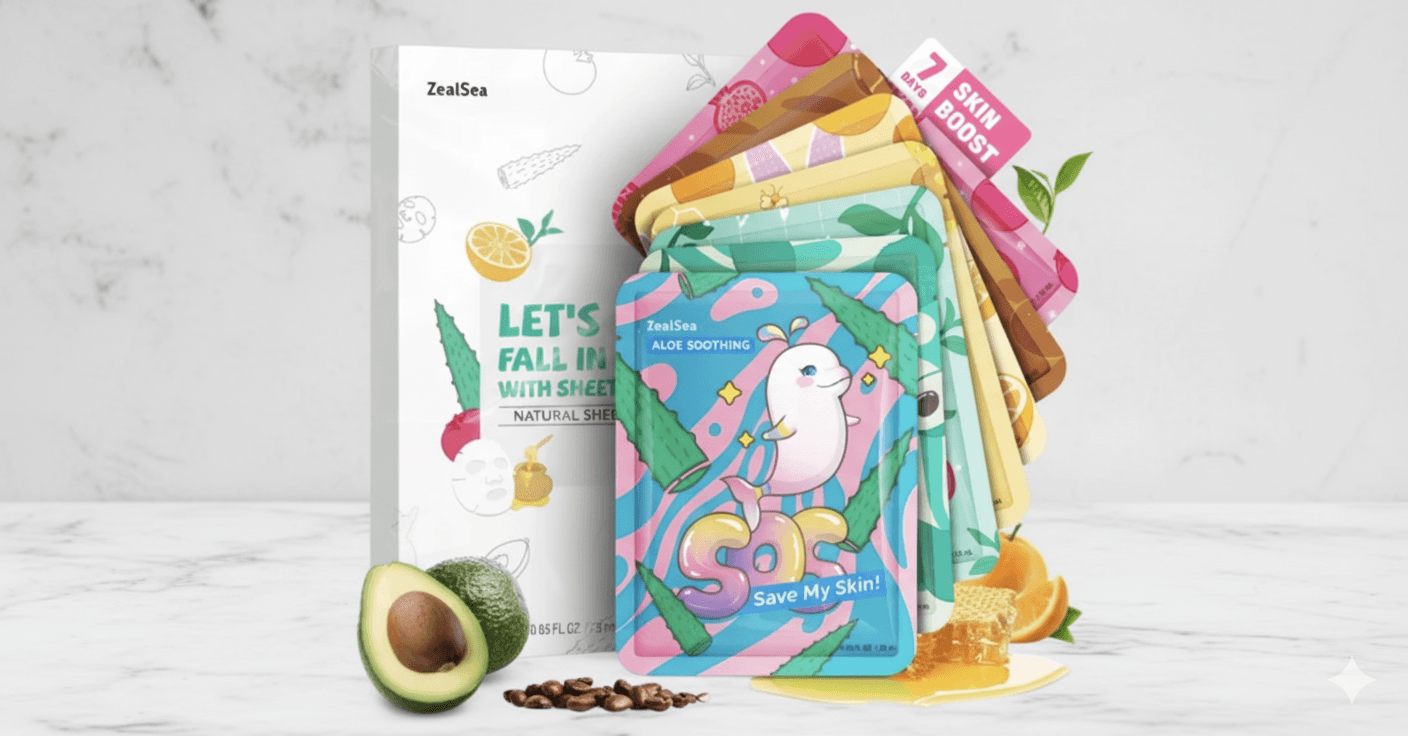 7 Days of Glow: FREE K-Beauty Sheet Masks