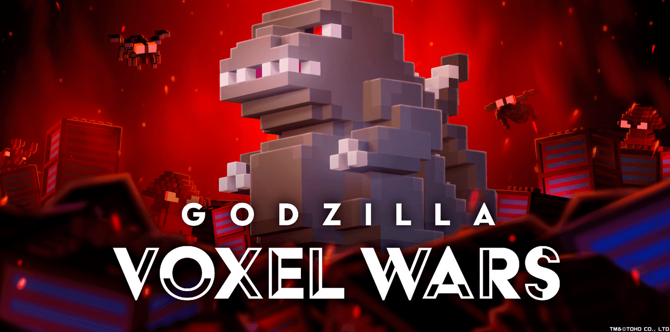 Godzilla Voxel Wars